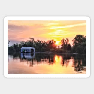 Sunrise Urbanna Harbor Sticker